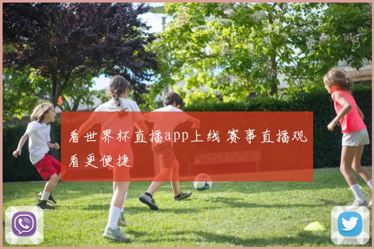 看世界杯直播app上线 赛事直播观看更便捷